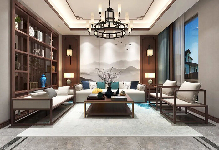 北海錦華,新中式風格